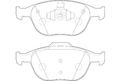 Комплект тормозных колодок, дисковый тормоз WAGNER купить