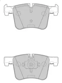 Комплект тормозных колодок, дисковый тормоз WAGNER купить