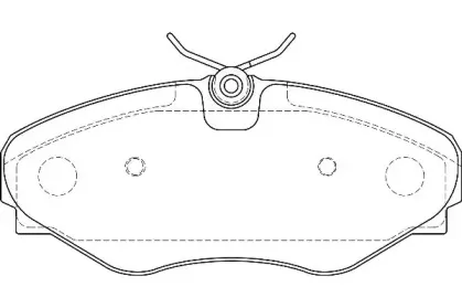Комплект тормозных колодок, дисковый тормоз WAGNER купить