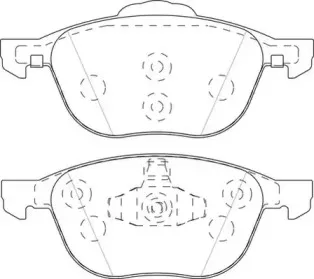 Комплект тормозных колодок, дисковый тормоз WAGNER купить