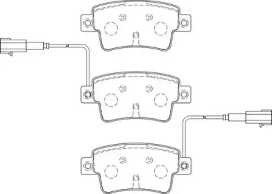 Комплект тормозных колодок, дисковый тормоз WAGNER купить