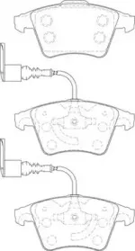 Комплект тормозных колодок, дисковый тормоз WAGNER купить