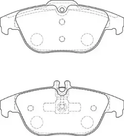 Комплект тормозных колодок, дисковый тормоз WAGNER купить