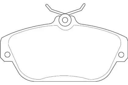 Комплект тормозных колодок, дисковый тормоз WAGNER купить