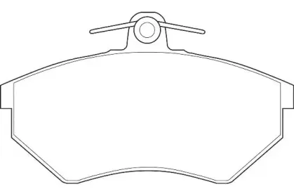 Комплект тормозных колодок, дисковый тормоз WAGNER купить