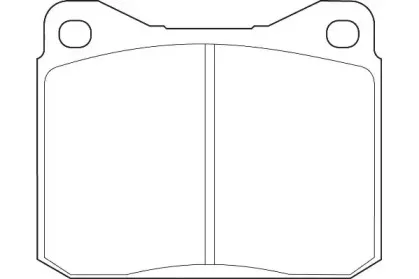 Комплект тормозных колодок, дисковый тормоз WAGNER купить