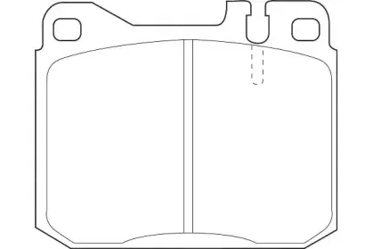 Комплект тормозных колодок, дисковый тормоз WAGNER купить