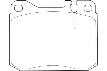 Комплект тормозных колодок, дисковый тормоз WAGNER купить