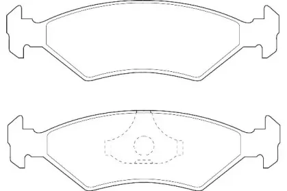 Комплект тормозных колодок, дисковый тормоз WAGNER купить
