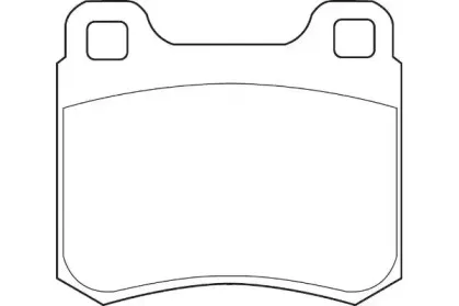 Комплект тормозных колодок, дисковый тормоз WAGNER купить