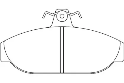 Комплект тормозных колодок, дисковый тормоз WAGNER купить