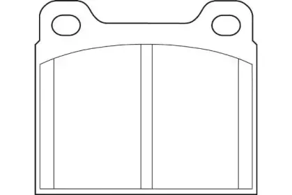 Комплект тормозных колодок, дисковый тормоз WAGNER купить