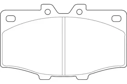 Комплект тормозных колодок, дисковый тормоз WAGNER купить