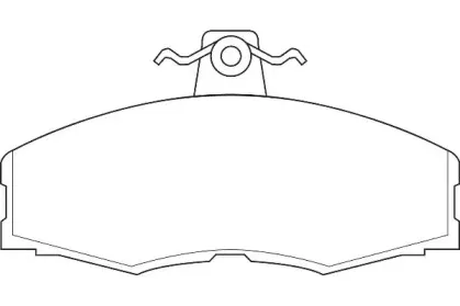 Комплект тормозных колодок, дисковый тормоз WAGNER купить