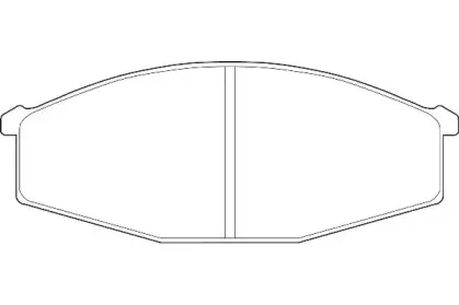Комплект тормозных колодок, дисковый тормоз WAGNER купить