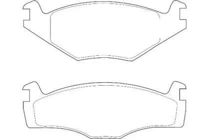 Комплект тормозных колодок, дисковый тормоз WAGNER купить