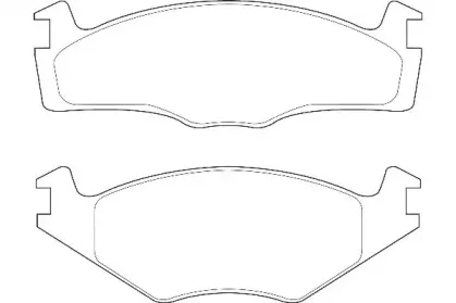 Комплект тормозных колодок, дисковый тормоз WAGNER купить