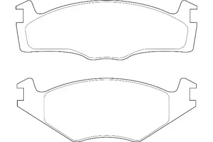 Комплект тормозных колодок, дисковый тормоз WAGNER купить