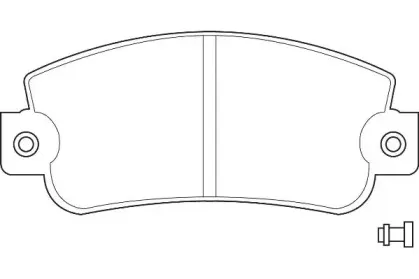 Комплект тормозных колодок, дисковый тормоз WAGNER купить