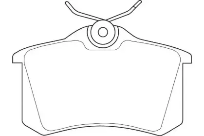 Комплект тормозных колодок, дисковый тормоз WAGNER купить