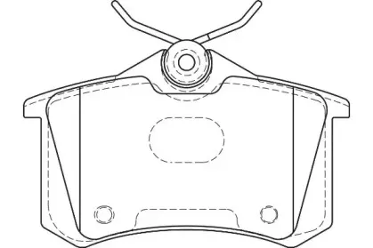 Комплект тормозных колодок, дисковый тормоз WAGNER купить