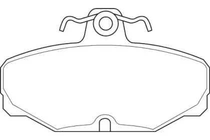 Комплект тормозных колодок, дисковый тормоз WAGNER купить