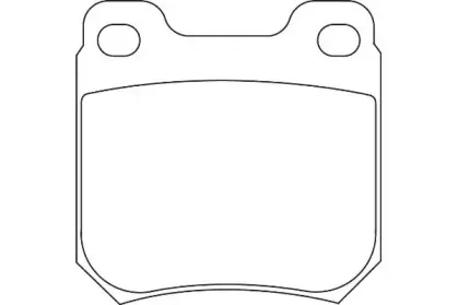 Комплект тормозных колодок, дисковый тормоз WAGNER купить