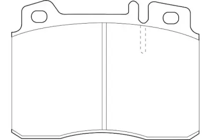 Комплект тормозных колодок, дисковый тормоз WAGNER купить