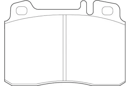 Комплект тормозных колодок, дисковый тормоз WAGNER купить