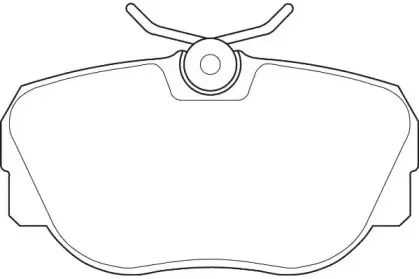 Комплект тормозных колодок, дисковый тормоз WAGNER купить