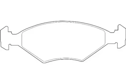 Комплект тормозных колодок, дисковый тормоз WAGNER купить