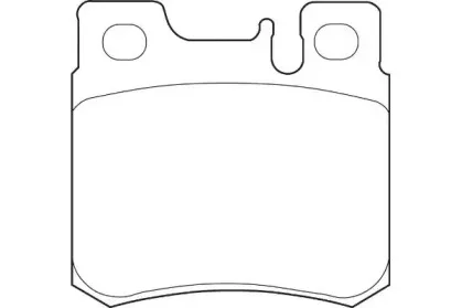 Комплект тормозных колодок, дисковый тормоз WAGNER купить