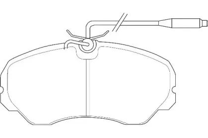 Комплект тормозных колодок, дисковый тормоз WAGNER купить