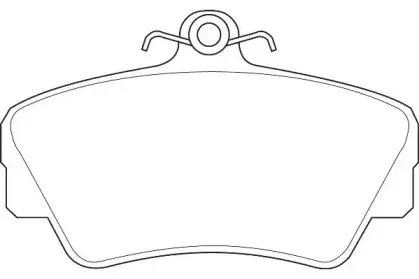 Комплект тормозных колодок, дисковый тормоз WAGNER купить