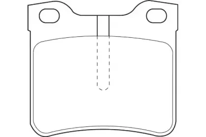 Комплект тормозных колодок, дисковый тормоз WAGNER купить