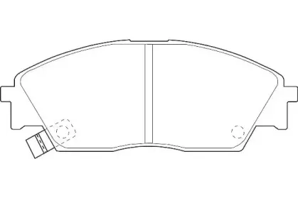 Комплект тормозных колодок, дисковый тормоз WAGNER купить