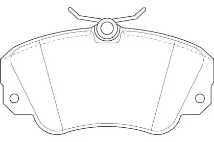 Комплект тормозных колодок, дисковый тормоз WAGNER купить