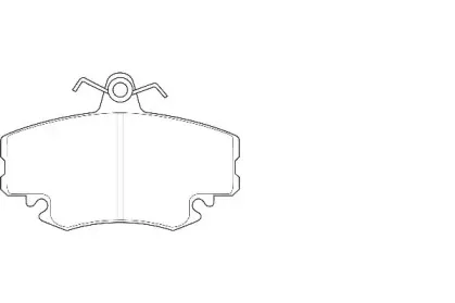 Комплект тормозных колодок, дисковый тормоз WAGNER купить