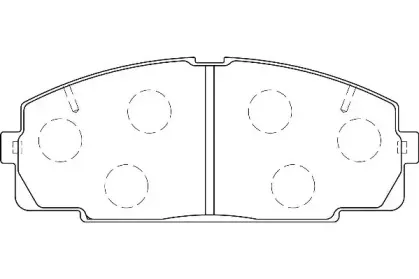 Комплект тормозных колодок, дисковый тормоз WAGNER купить