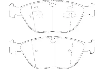 Комплект тормозных колодок, дисковый тормоз WAGNER купить