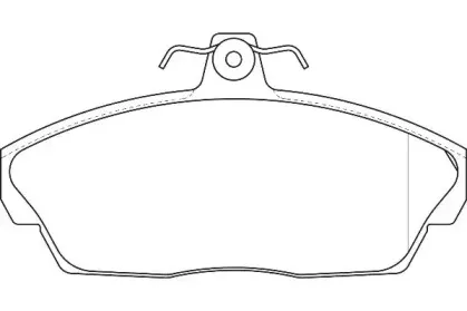 Комплект тормозных колодок, дисковый тормоз WAGNER купить