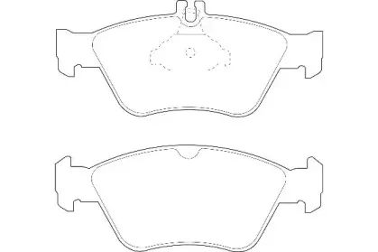 Комплект тормозных колодок, дисковый тормоз WAGNER купить