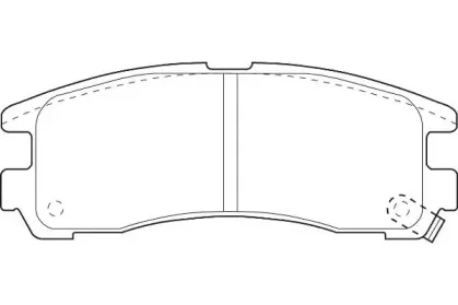 Комплект тормозных колодок, дисковый тормоз WAGNER купить