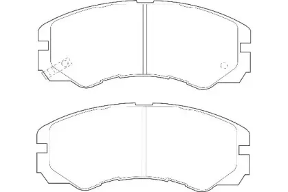 Комплект тормозных колодок, дисковый тормоз WAGNER купить