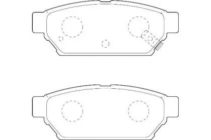 Комплект тормозных колодок, дисковый тормоз WAGNER купить