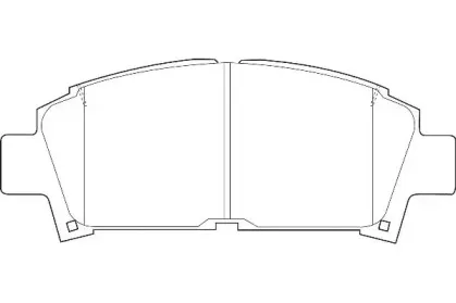Комплект тормозных колодок, дисковый тормоз WAGNER купить