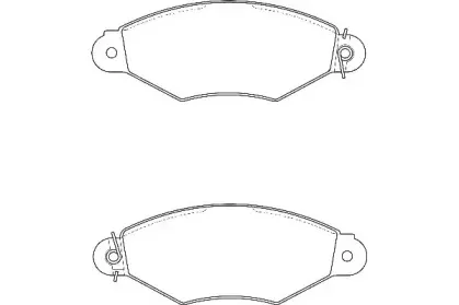 Комплект тормозных колодок, дисковый тормоз WAGNER купить