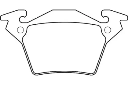 Комплект тормозных колодок, дисковый тормоз WAGNER купить