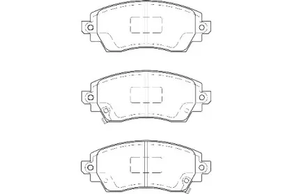 Комплект тормозных колодок, дисковый тормоз WAGNER купить