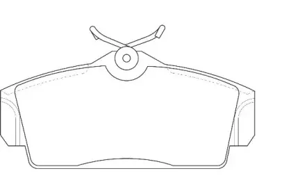 Комплект тормозных колодок, дисковый тормоз WAGNER купить